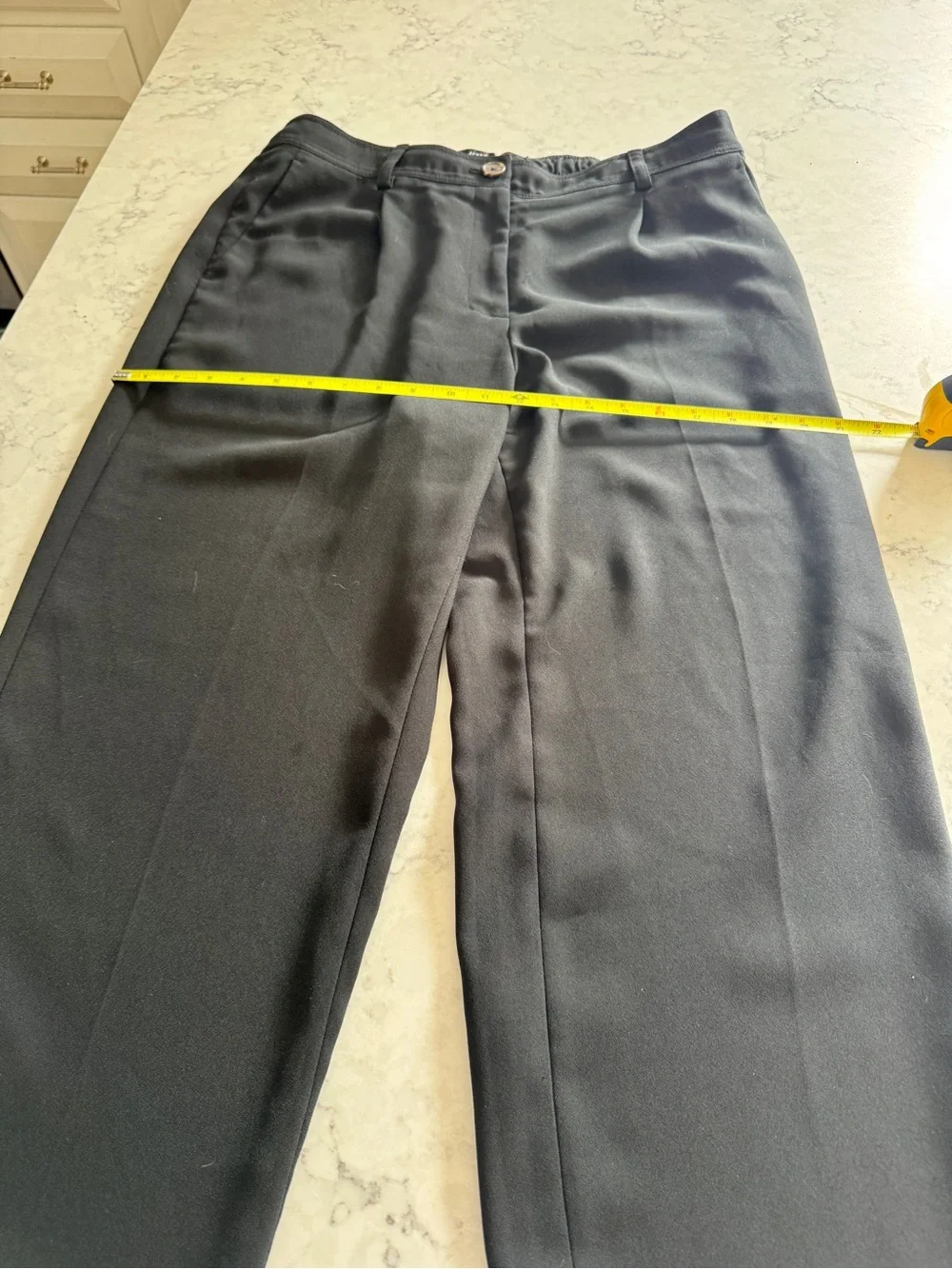 J Crew women’s tailored easy pants 365 crepe size 14. Black